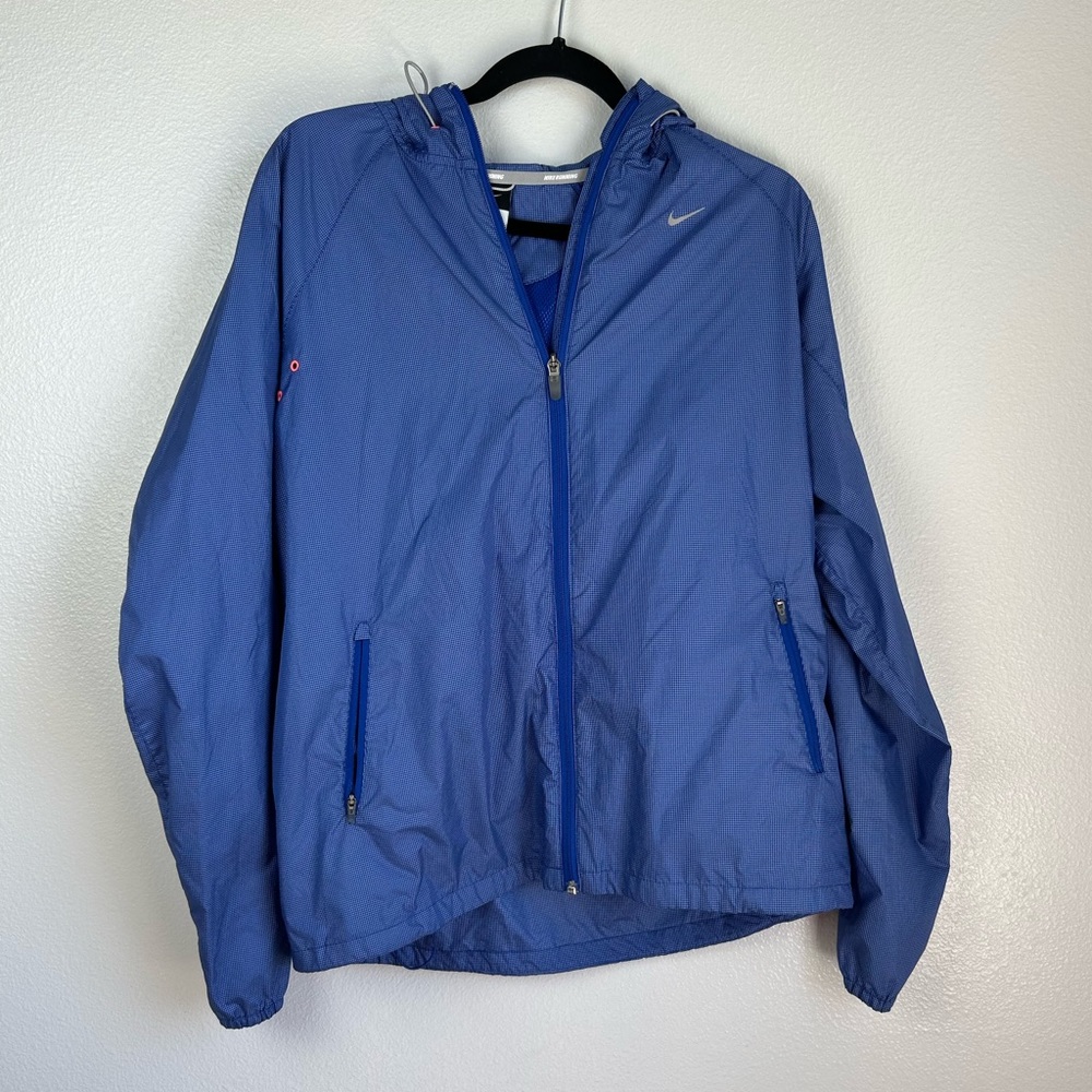 Nike Blue Windbreaker Size L